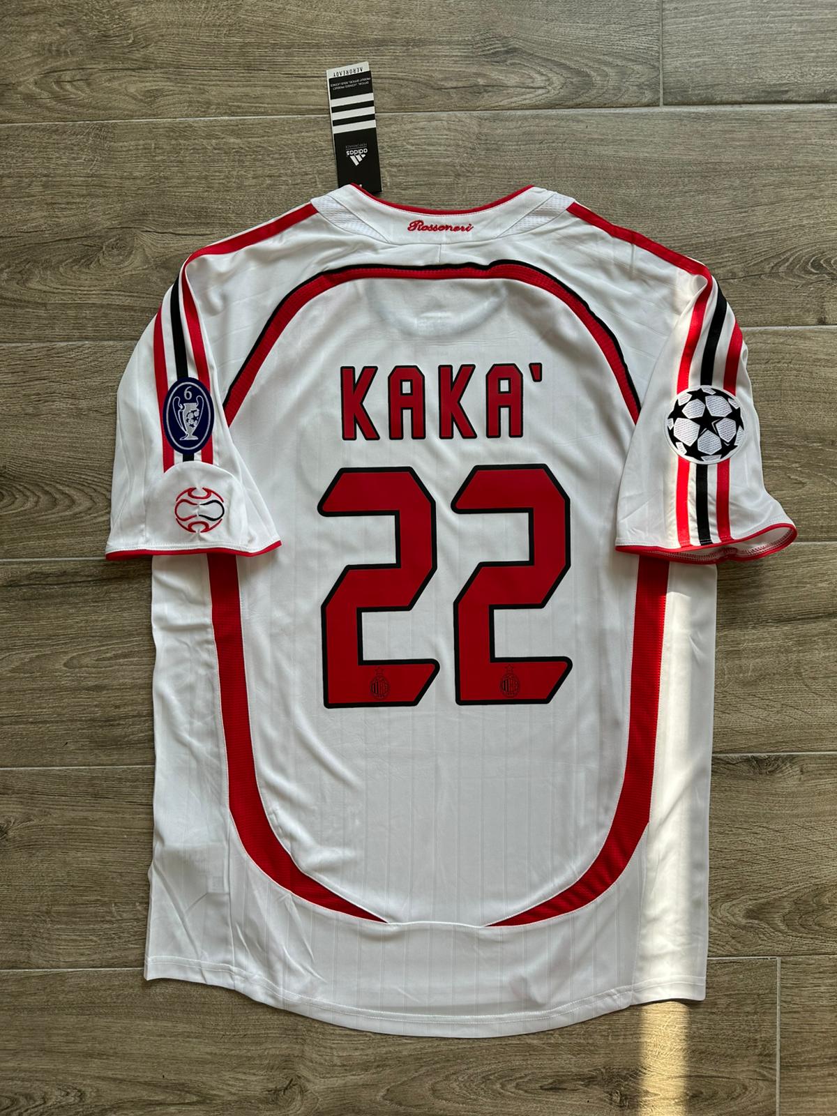 AC Milan 2006-2007 Şampiyonlar Ligi final “Kaka Leite” forması.