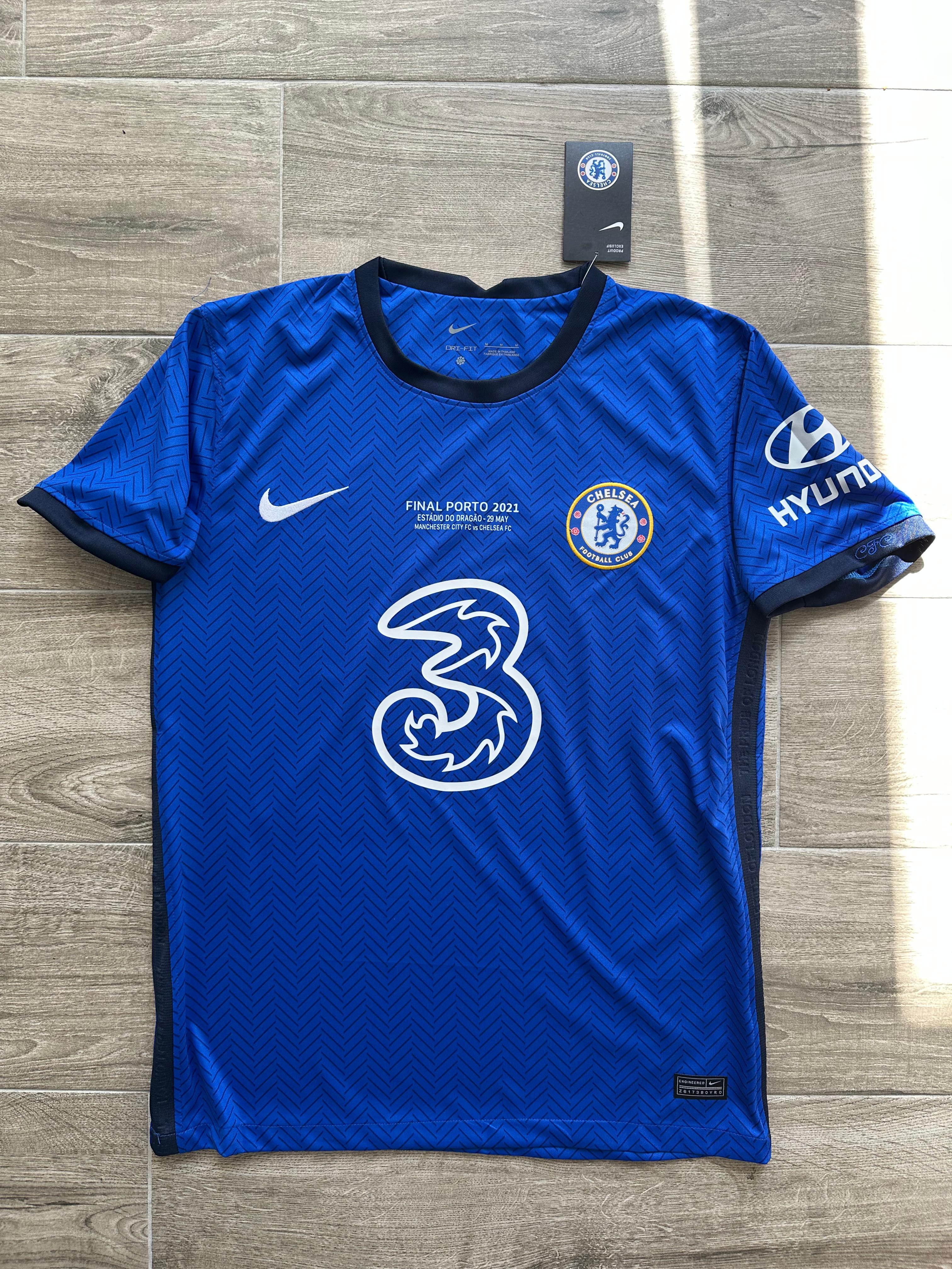 Chelsea 2021 İç Saha Şampiyonlar Ligi Final forması.