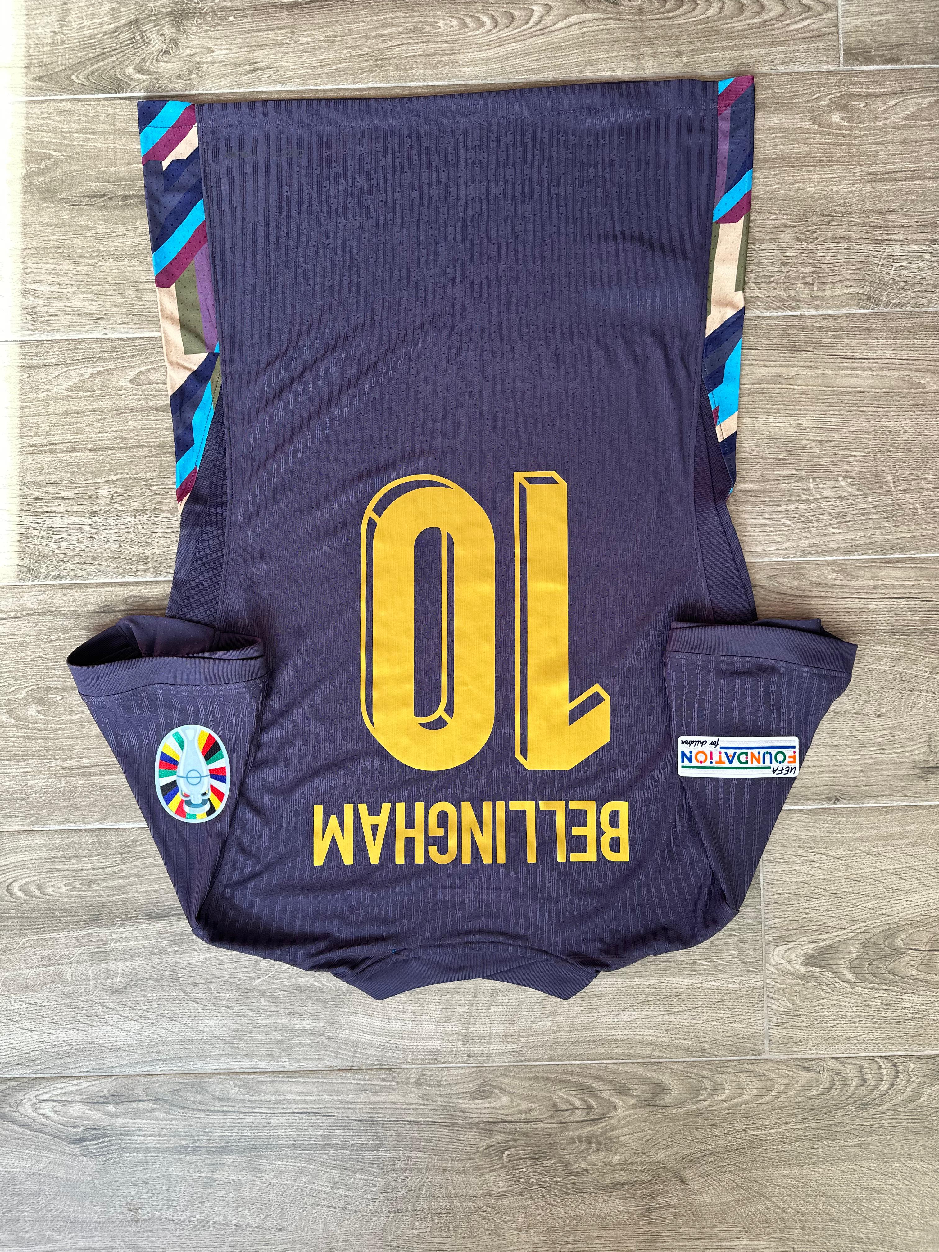 İngiltere Euro 2024 Deplasman  kısa Kollu “Jude Bellingham”